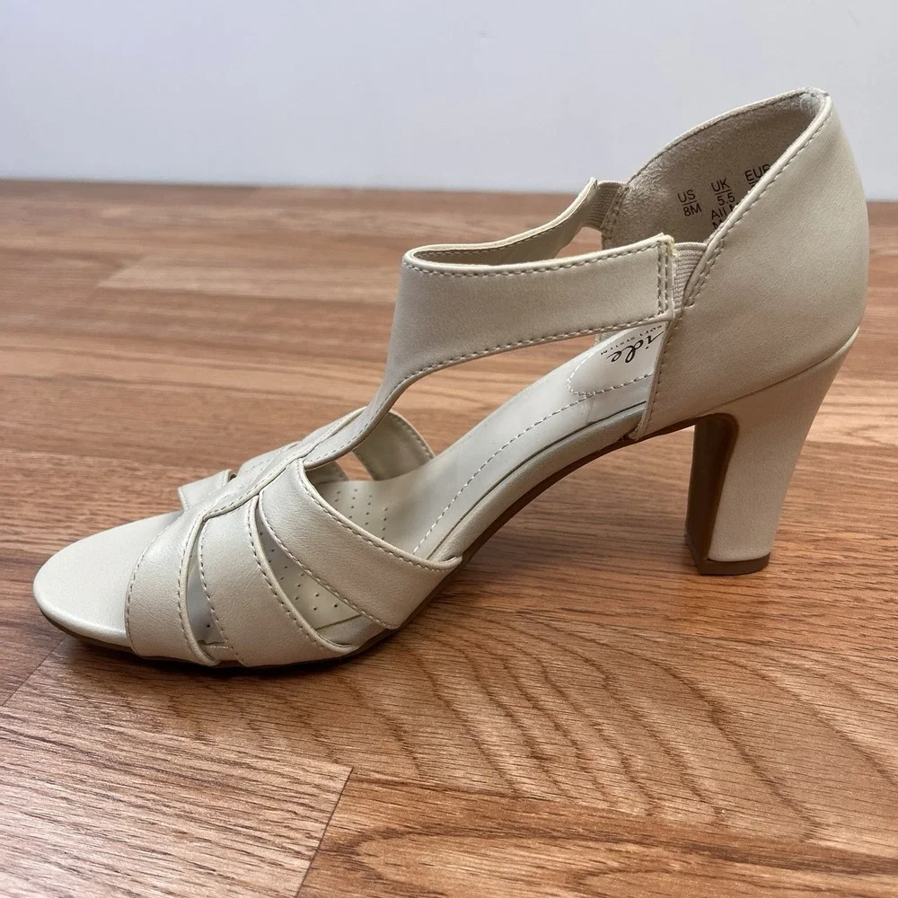 LifeStride Caramel Women's High Heels in‎ Almond Size 8 NEW